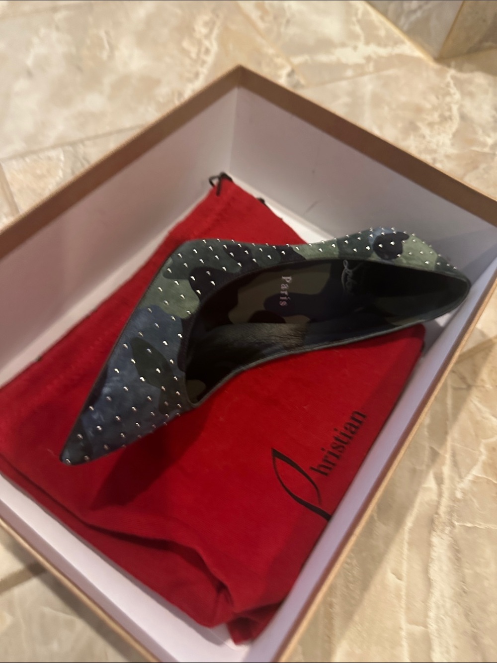 Christian Louboutin Camo Heels